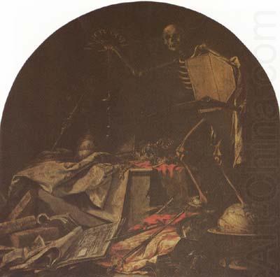 Juan de Valdes Leal Allegory of Death (mk08) china oil painting image